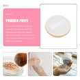 thumbnail image 3 of QUTETN Powder Puff 4 Pcs Small Puffs Cosmetic Triangle Girl Travel, 3 of 6