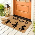thumbnail image 4 of Washable Rug Doormat Blanket Home Front Door Decoration Mat Antislip Bottom Carpet Door Mat, 4 of 6