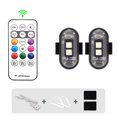 thumbnail image 1 of Wireless Light Aircraft Airplane Helicopter Warning Lights RGB Led Aircraft Strobe lights Motorcycle Lights LED Flash Position,2, 1 of 2