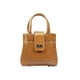 thumbnail image 1 of Bolso A ÁNGELOZANO Aurelia tipo Satchel Mostaza en Sintético Charol Grabado con Asa y Correa Desmontable, 1 of 6