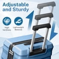 thumbnail image 6 of Luggage Sets 3 Piece Lightweight Luggage with Spinner Wheels ABS Travel Suitcase with TSA Lock 20 24 28 inch Carry on Luggage Blue, 6 of 9