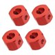 thumbnail image 4 of Piezas De Actualización De Coche RC, Acoplador Combinador De 12mm, Resistencia A La Deformación, Buen Rendimiento Para WPL 1/16 RC Car Para MN 1/12 RC Car OTVIAP Rojo, 4 of 8