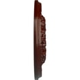 thumbnail image 4 of Ekena Millwork 18"OD x 3 1/2"ID x 2 1/2"P Granada Ceiling Medallion (Fits Canopies up to 6 5/8"), Hand-Painted Brushed Mahogany, 4 of 5