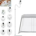thumbnail image 1 of Soporte para monitor de bebé EYSAFT compacto para óptica infantil DXR-8 Pro Nanit Pro Vetch eufy Momcozy BM01 HelloBaby VAVA Hipp UKSUP ANMEATE SM935E Arlo Motorola, 1 of 5