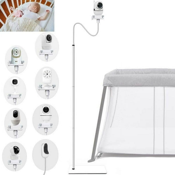 Soporte para monitor de bebé EYSAFT compacto para óptica infantil DXR-8 Pro Nanit Pro Vetch eufy Momcozy BM01 HelloBaby VAVA Hipp UKSUP ANMEATE SM935E Arlo Motorola