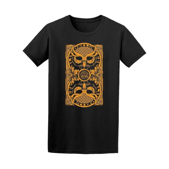 Cool Tribal Owl King Tee Men's -Image by Shutterstock