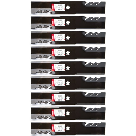 9PK Oregon 596-615 G5 Gator Blades for 48" AYP 173920, 173921, 180054
