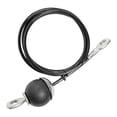 thumbnail image 1 of Fitness Polea Cable de acero Cordera Muñecas de servicio pesado de entrenamiento Máquina de ejercicio Máquina de ejercicio Diy Polea Adjunta 500 cm, 1 of 8