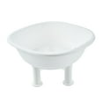 thumbnail image 1 of Bañera de asiento Bañera de asiento Bañera de Bañera de asiento para asiento de inodoro Lavabo de baño de asiento Blanco Yuyangstore Tina de baño de asiento, 1 of 8