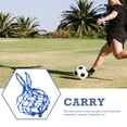thumbnail image 3 of KAKOWELY 2 bolsas de red de fútbol, bolsas de malla para balones, bolsas para equipo deportivo, bolsas de malla para fútbol, 3 of 5