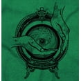 thumbnail image 2 of Hand Eye Crystal Ball Futuristic Spirit Plus Size Crewneck Graphic Tee Shirt Brisco Brands 4X, 2 of 5