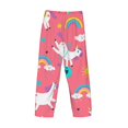 thumbnail image 5 of Balery Yoga Unicorn print Men's Pajama Pants,Ultra Lightweight Pjs,Lounge Pant-X-Large, 5 of 9