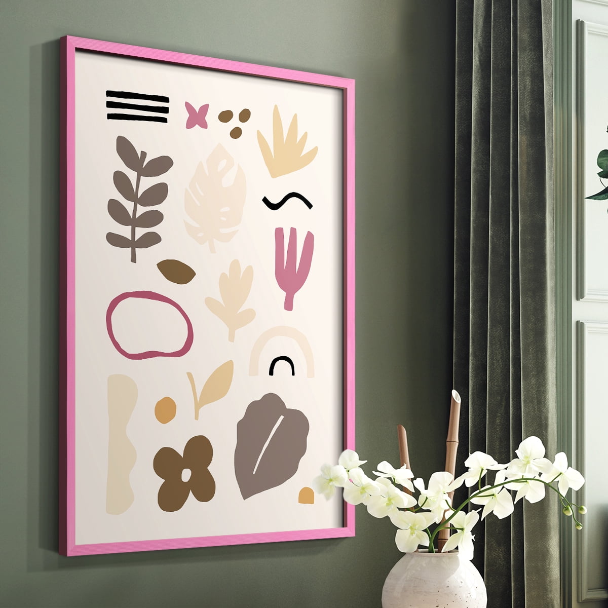 Matisse CCXL in Solid Wood 8 x 10 Framed Print