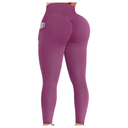 

Cathalem plus Size Yoga Pants for Women 2x with Pockets Pants Sports Running Yoga Fitness Yoga Scrub Pants Women Pants Pink Large