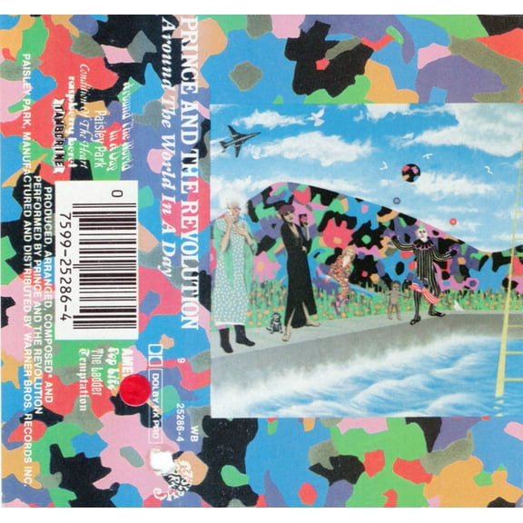 Prince And The Revolution ‎– Around The World In A Day (Cassette)