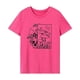 thumbnail image 1 of Camiseta para mujer con cuello redondo y manga corta suave para senderismo, caminar, viajar M, 1 of 7