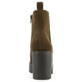 thumbnail image 4 of Journee Womens Cassidy Treaded Outsole Round Toe Booties, 4 of 10