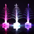thumbnail image 2 of Cheers Christmas LED Light Multicolor Xmas Tree Fiber Optic Lamp Home Party Decor Gift, 2 of 7