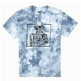 thumbnail image 1 of Skeleton Drink Life Tie-Dye Women's Plus Boyfriend Fit T-Shirt (5), 1 of 4