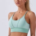 thumbnail image 2 of Lindreshi Sports Bras for Women Women's Quick-drying ExerciseFitness Vest Seamless Yoga Wear Underwear, 2 of 7