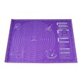 thumbnail image 1 of Coussin de Silicone de Cuisson de Tapis de Roulement de Pâte Antiadhésive Dessert Fondant Malaxage Tapis Outil de Cuisson, 1 of 8