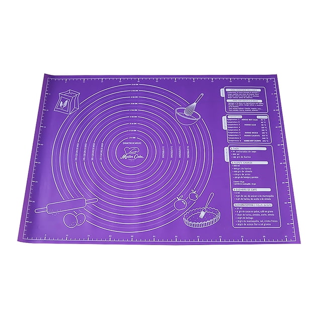 Coussin de Silicone de Cuisson de Tapis de Roulement de Pâte Antiadhésive Dessert Fondant Malaxage Tapis Outil de Cuisson