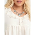 thumbnail image 4 of Jessica Simpson Women's Stayce Cropped Ruffle Top with Long Sleeves, Sizes XS-XL, 4 of 7