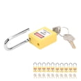 thumbnail image 4 of Lockout Lock, Lockout  Tagout  Insulation LOTO Lock  For Construction Sites Yellow,Red, 4 of 8
