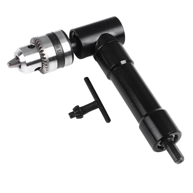 Convertisseur d'Angle Droit Adaptateur de Perceuse Angle Droit Adaptateur de Perceuse à 90 Degrés Accessoire de Perceuse Électrique Adaptateur d'Angle Droit Convertisseur d'Angle Droit Perceuse à 90 Degrés