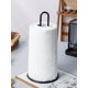thumbnail image 4 of 1pc Nordic Style Metal Iron Paper Towel Holder, Freestanding Kitchen Tissue Stand For Oil Absorbing Paper Towel, 4 of 5