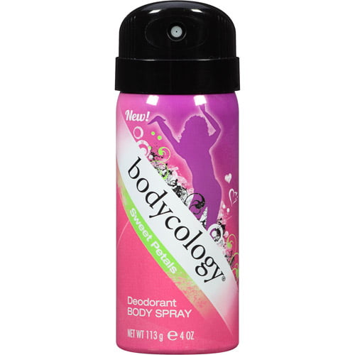 bodycology Sweet Petals Deodorant Body Spray, 4 oz - Walmart.com