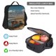 thumbnail image 5 of Balery Deserted Classic Car Landscape Mochila escolar 3 en 1 para niños: mochila resistente con lonchera térmica y estuche para lápices. Mochila escolar para niños y niñas., 5 of 7