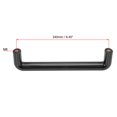 thumbnail image 3 of Unique Bargains 240mm Hole Centers Pulls Handles Black 2Pack, 3 of 5