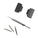 thumbnail image 2 of Kit de adaptador de correa de reloj con conector de 16 mm para piezas de bricolaje rojo + negro, 2 of 9