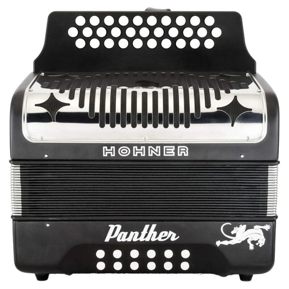 Hohner Panther 3-Row GCF Diatonic Accordion