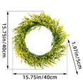 thumbnail image 3 of BKER Spring Wreath Simulation Door Hanging Home Decoration Farmhouse Door Front Window Hanging Wreath Decoration, 3 of 5