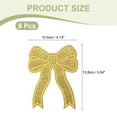 thumbnail image 2 of Parches de Lazo Brillantes Uxcell para Planchar, Lazos de Lentejuelas Bordados, Aplique para Gorras, Chaquetas, Ropa de Mujeres, Dorado, 2 of 7