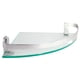thumbnail image 1 of Canastilla Esquinero Para Baño De Aluminio Vidrio Hi309 Plateado, 1 of 3