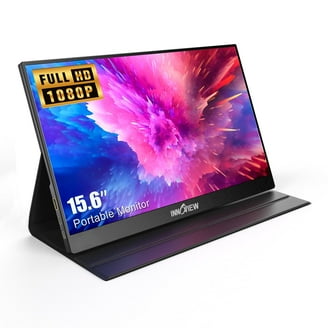 LAEFLAEK 15.6 Inch HD IPS Monitor, Portable Screen for Laptops