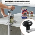 thumbnail image 2 of VEVOR Commercial Can Opener, Heavy-Duty Manual Tabletop Cans Opener for Cans Up to 15.75 in Height,Height-Adjustable Can Openers Fixed with Screws & Table Clamp,for Restaurant, Hotel, and Food Store, 2 of 9