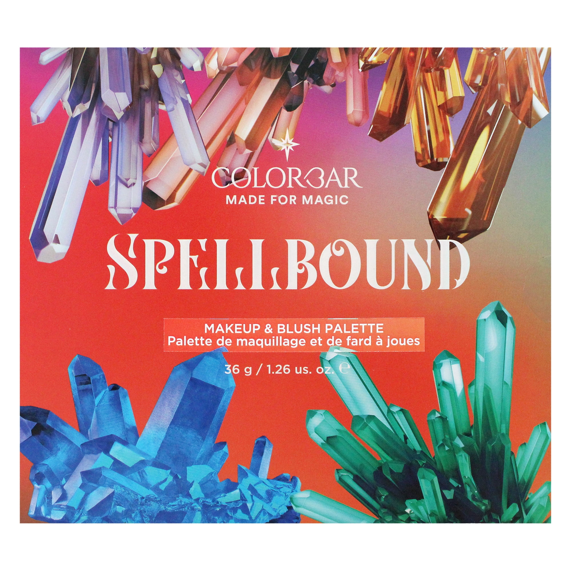 Eyeshadow and Blush Palette - Spellbound by Colorbar for Women - 1.26 oz Makeup