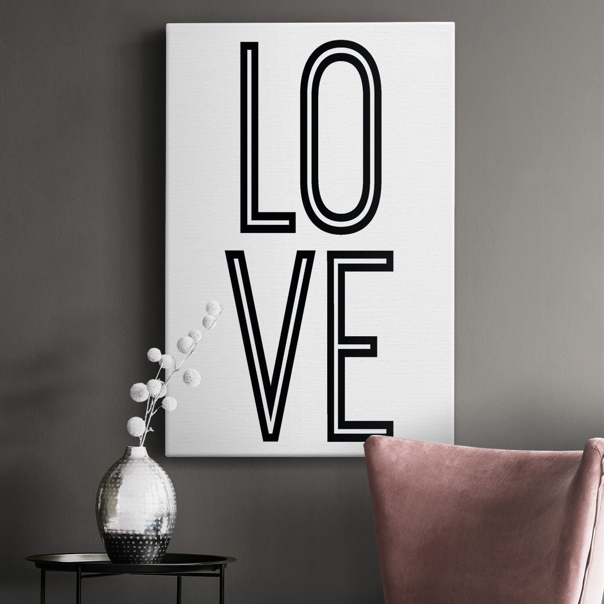 Bold Love II Premium Gallery Wrapped Canvas - Ready to Hang