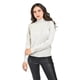 thumbnail image 1 of Blusa tejida de cuello alto Juvenil, 0248 (Beige) beige G, 1 of 5