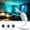 With 3 Films, variant on 2026 New Hd Smart Dynamic 5d Holographic Night Light Projector, Plug and Play 2-in-1 Galaxy Star and Ocean Projector,360 Rotating, USB Powered Ceiling Light for Bedroom