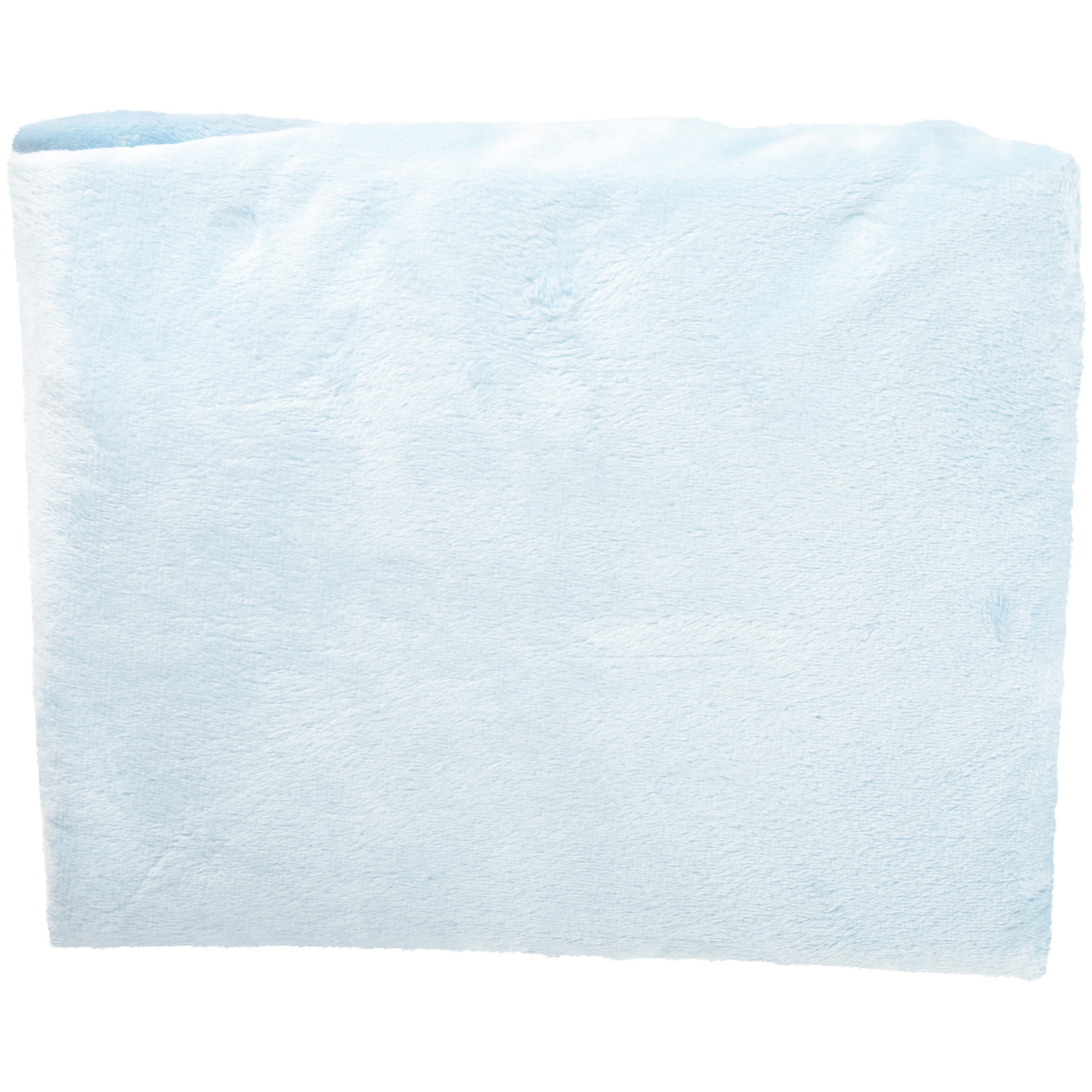 TL Care Heavenly Soft Chenille Mini Crib Sheet, Blue, 24 x 38, for Boys and Girls