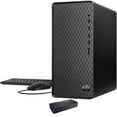 thumbnail image 1 of HP M01-F2254 Home/Business Desktop (Intel i3-12100 4-Core, Intel UHD 730, 32GB RAM, 1TB PCIe SSD, Wifi, HDMI, Bluetooth, Win 10 Pro) with D6000 Dock, 1 of 6