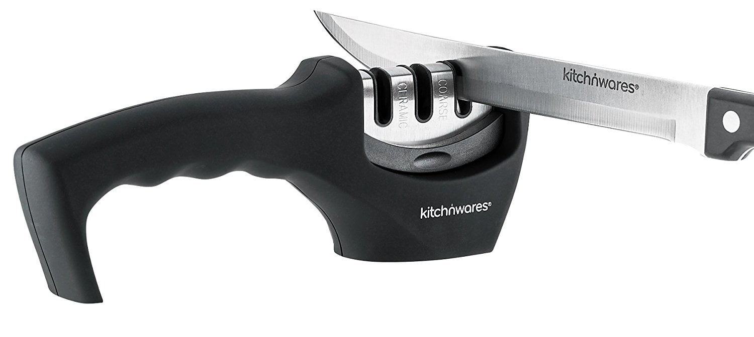 Easy Knife Sharpener 3Stage Professional KnifeSharpening System