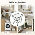 thumbnail image 6 of Steel Wire Laundry Cart Laundry Basket with 4 Wheels Commercial Laundry Basket Cart for Homes, Hotels, 6 of 19