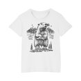 thumbnail image 4 of Frwgonr Boys Girls Shirt White Kids Tshirt for Summer Cute Graphic Tees Outfits Tops 3T-10, 4 of 4