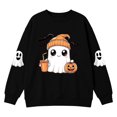 thumbnail image 3 of Gyexs Halloween Sweatshirts for Boys Crewneck Pullover, Thermal and Breathable, Themed Party Activewear, 3 of 5